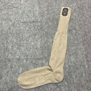 NWT Pantherella Men's Beige Shimmer Knee High Socks - Size S/M (7-8.5)